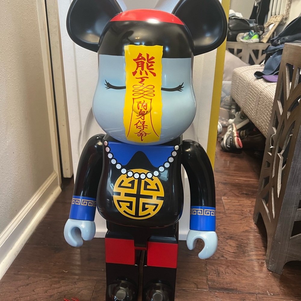 Bearbrick x Action City Jiangshi Glow in the Dark 1000%
